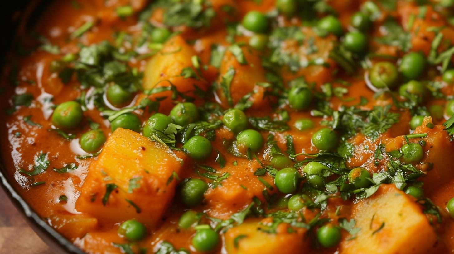 Traditional Aloo Matar Recipe Dhaba Style for Authentic Flavors