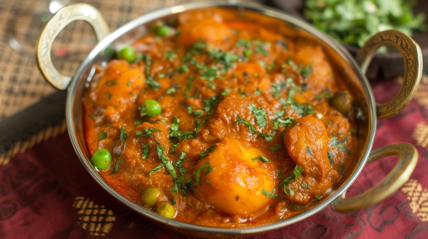 Aloo Matar recipe with a traditional Punjabi twist