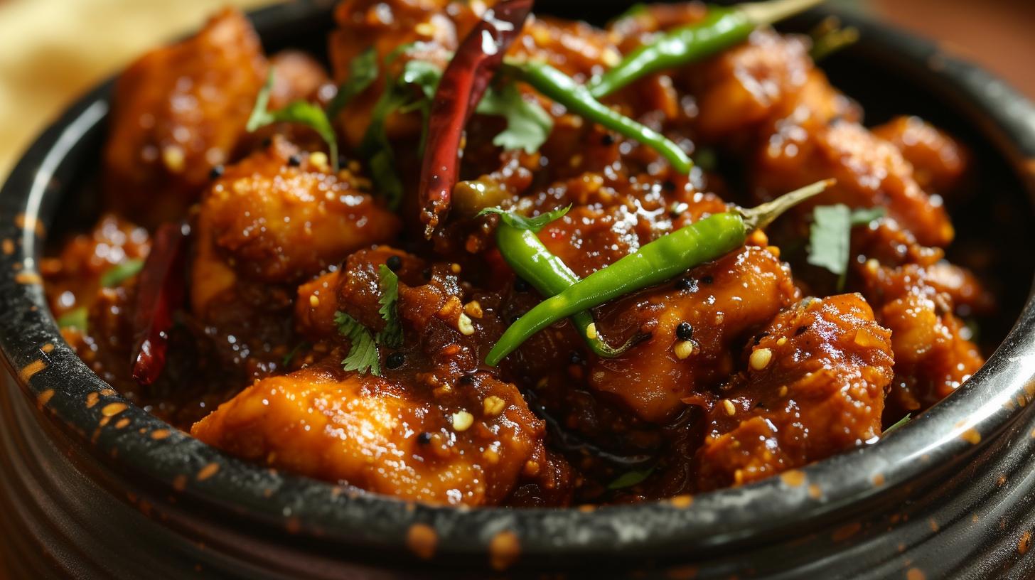 Tasty Andhra Style Chilli Chicken Recipe