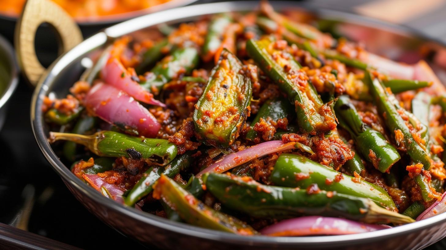 Tasty Bharwa Bhindi recipe in English