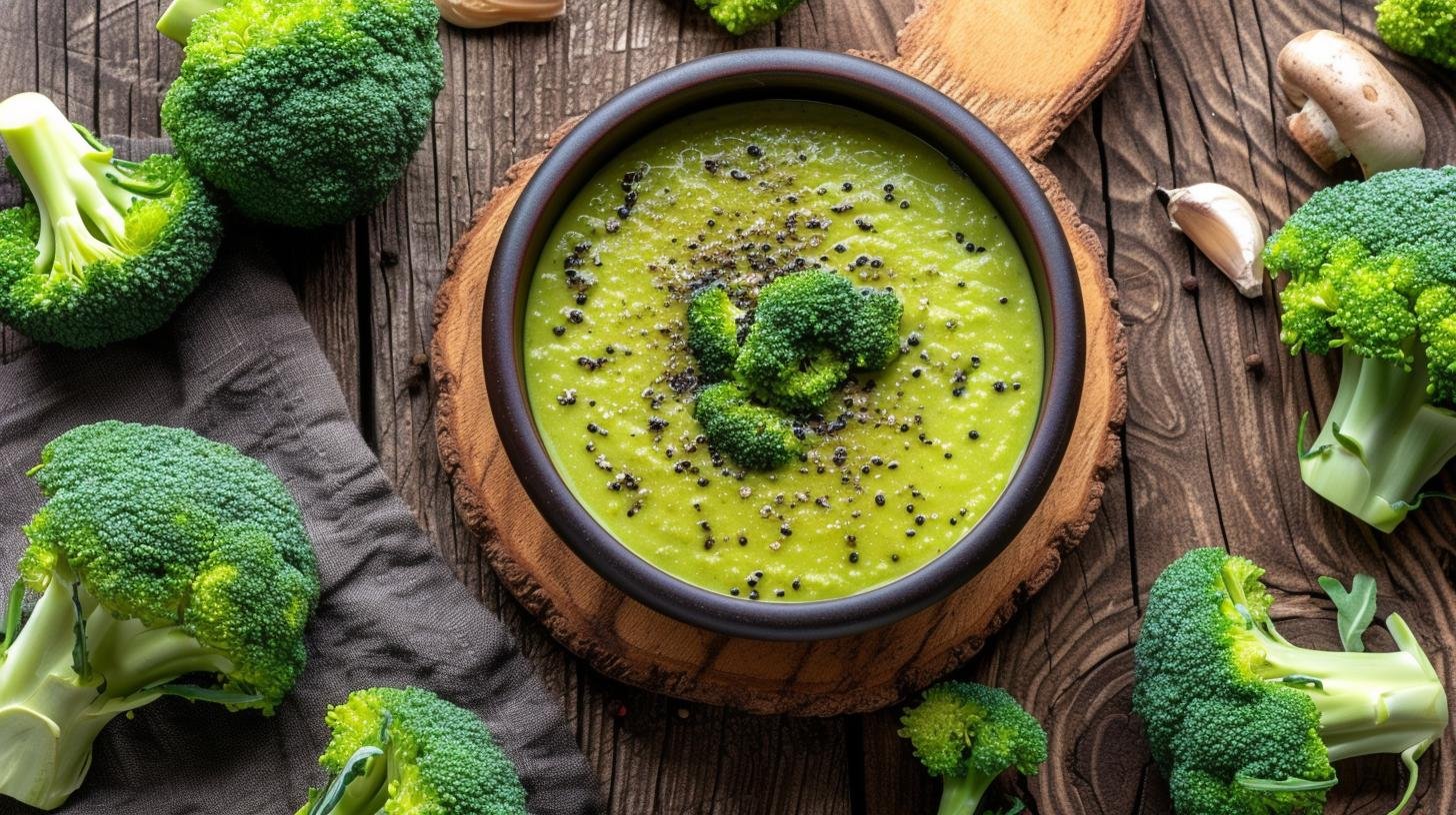 Quick Broccoli Soup Recipe in Hindi