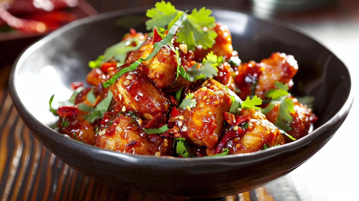Spicy Chilli Paneer in Hindi