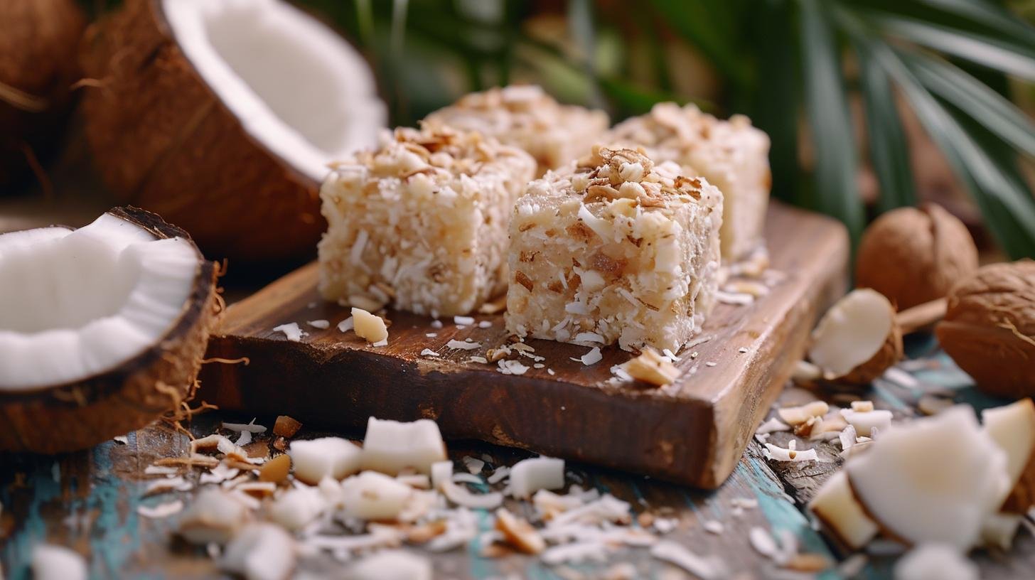 Authentic Coconut Barfi Instruction in Hindi