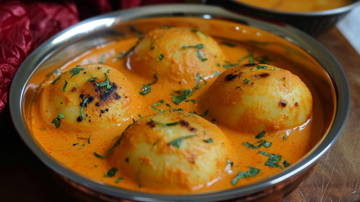 Spicy Dum Aloo Recipe in Hindi
