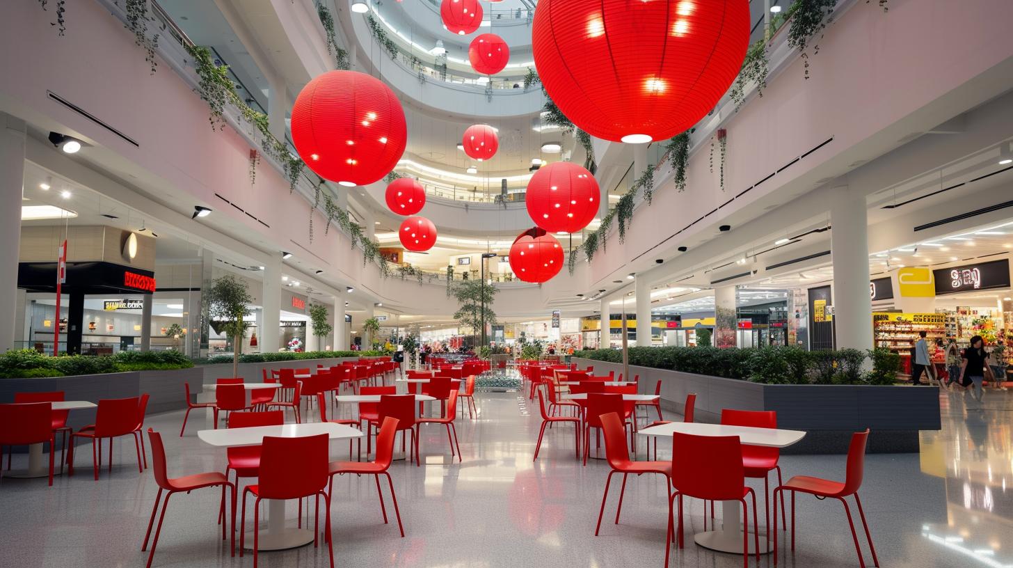 Enjoy diverse dining options at Forum Sujana Mall Food Court