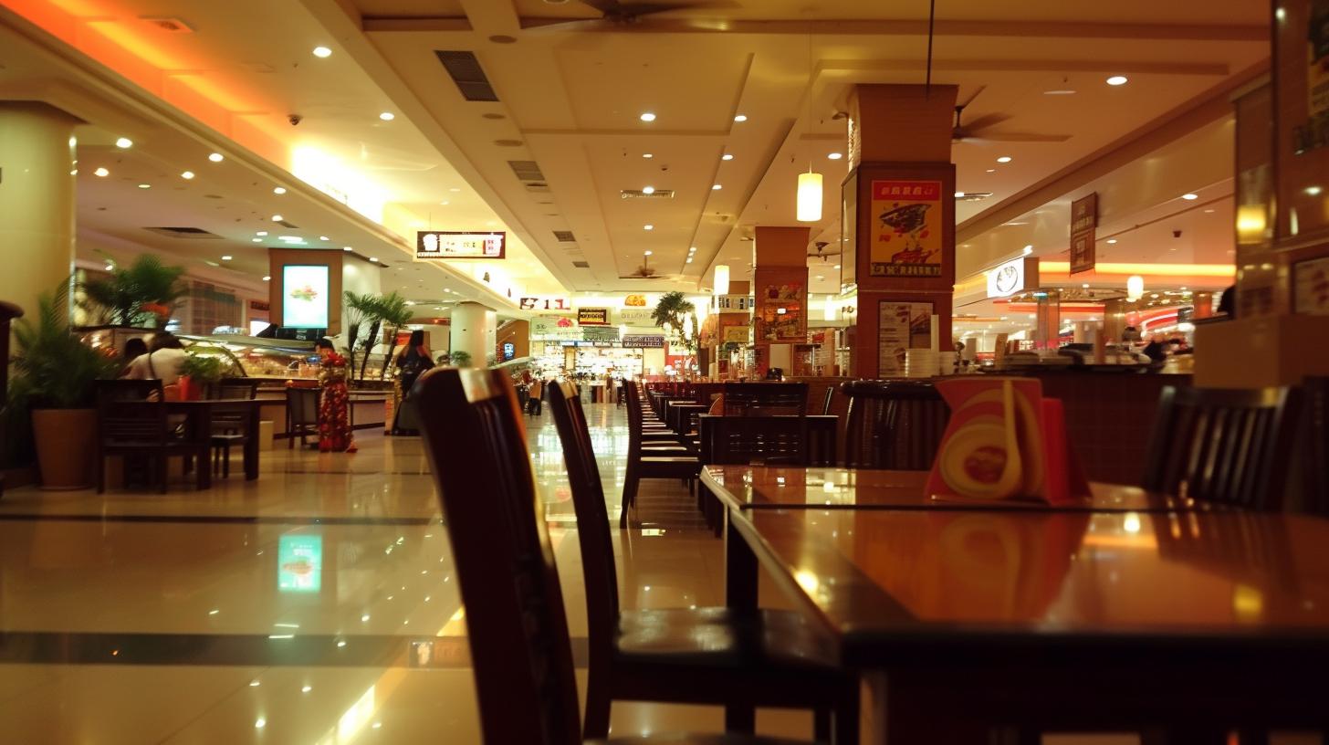 Indulge in culinary delights at Forum Sujana Mall Food Court