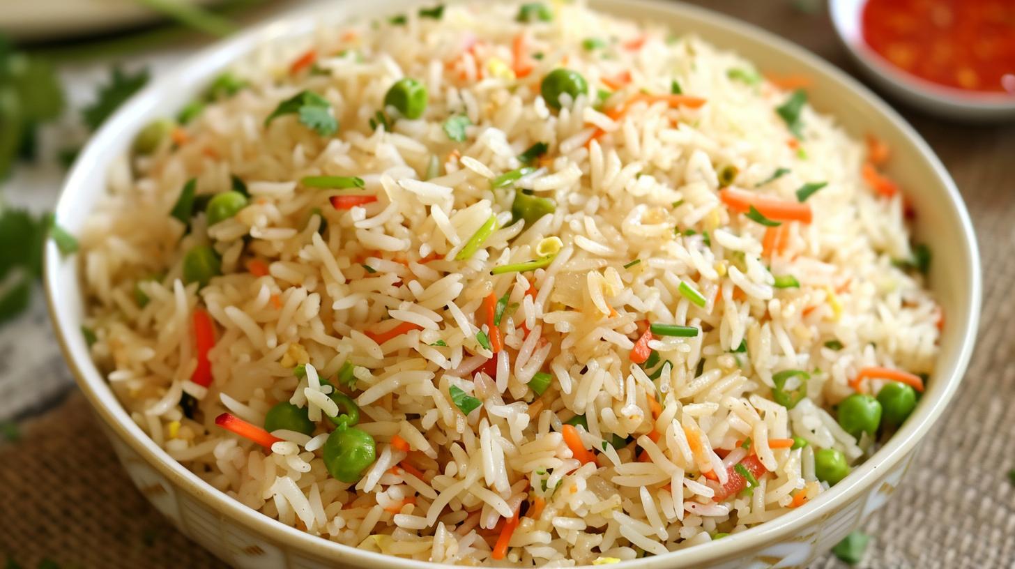 Easy-to-follow fried rice recipe in Hindi