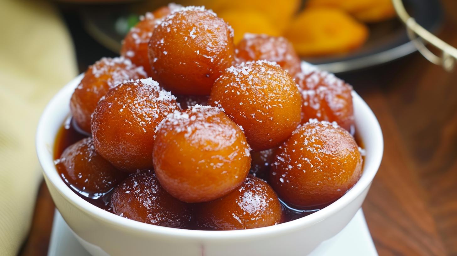 Easy-to-follow instructions for Gulab Jamun recipe in Tamil