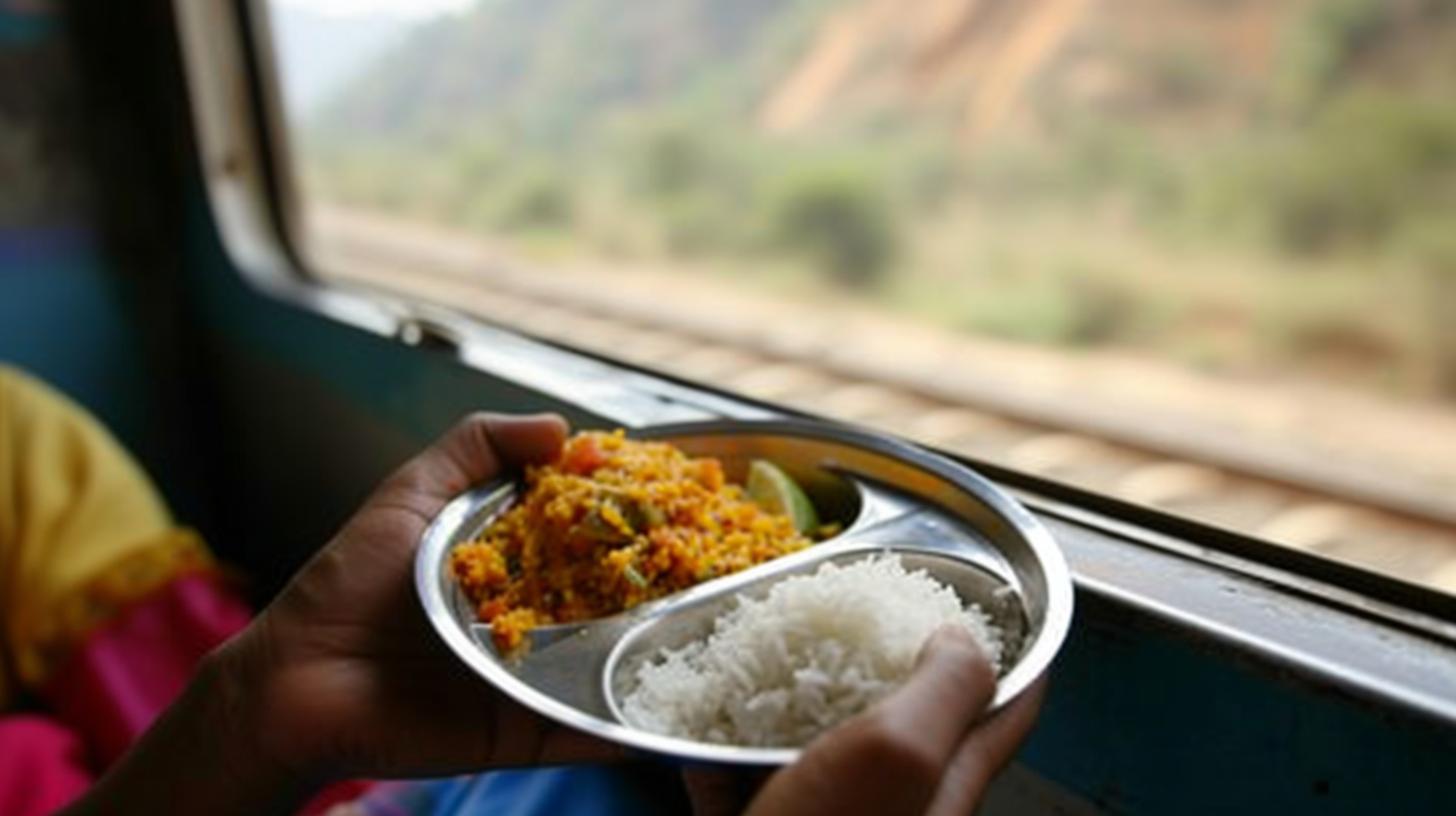 Enjoy Haldiram meals delivered while on the train