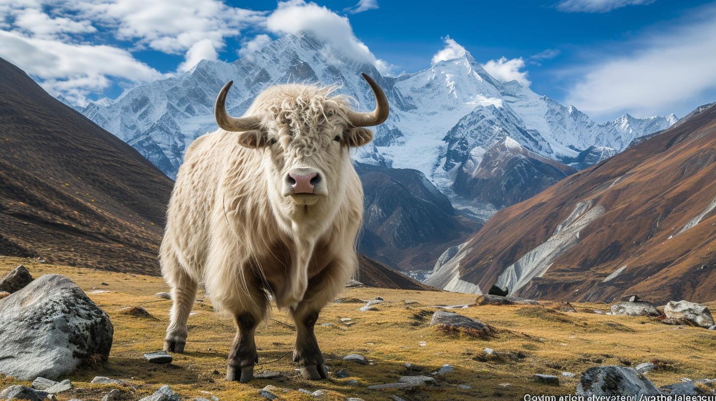 Animal tag provides food for Himalayan yak