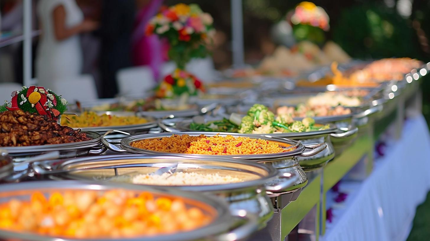 Discover the richness of Indian Wedding Food in the PDF menu list