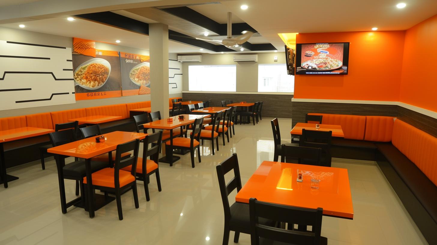 Experience the vibrant atmosphere of Jalandhar Bus Stand Food Court's diverse food options
