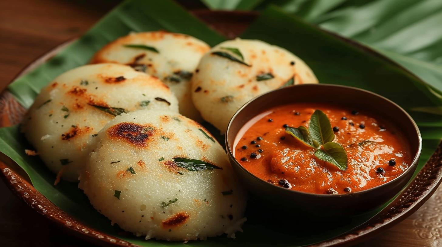 Step-by-step guide to preparing Kambu Idli in Tamil cuisine