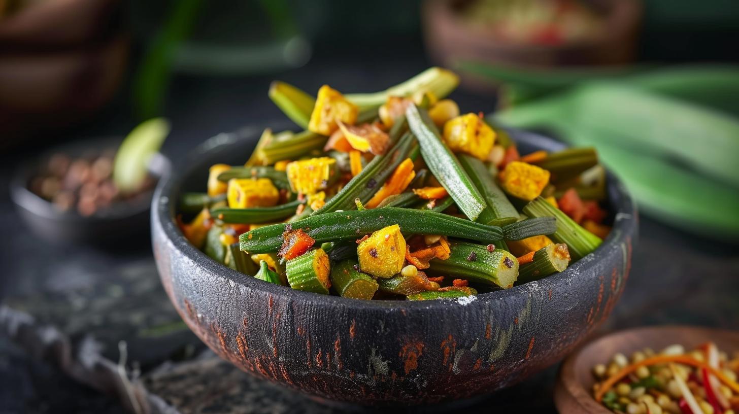 Delicious Kurkuri Bhindi recipe explained in Hindi