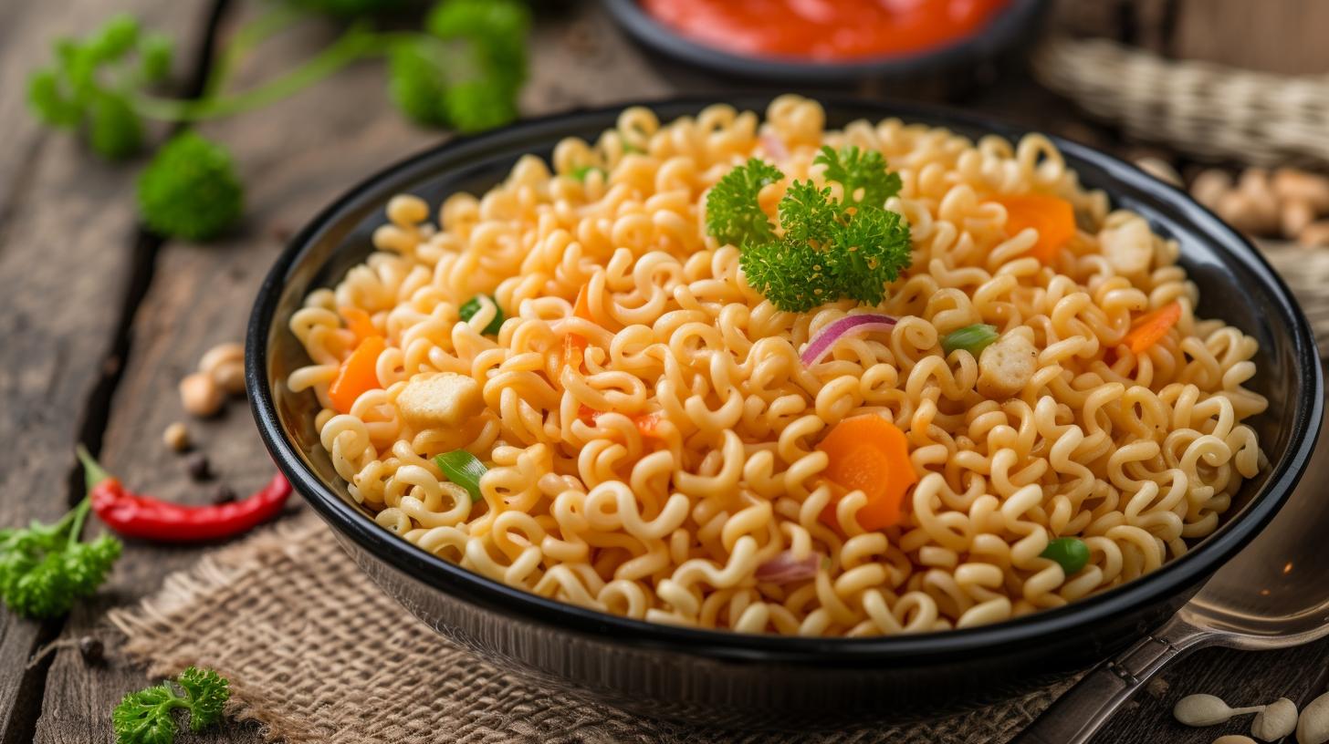 Tasty Maggi Noodle Recipes with Vegetables (Hindi)