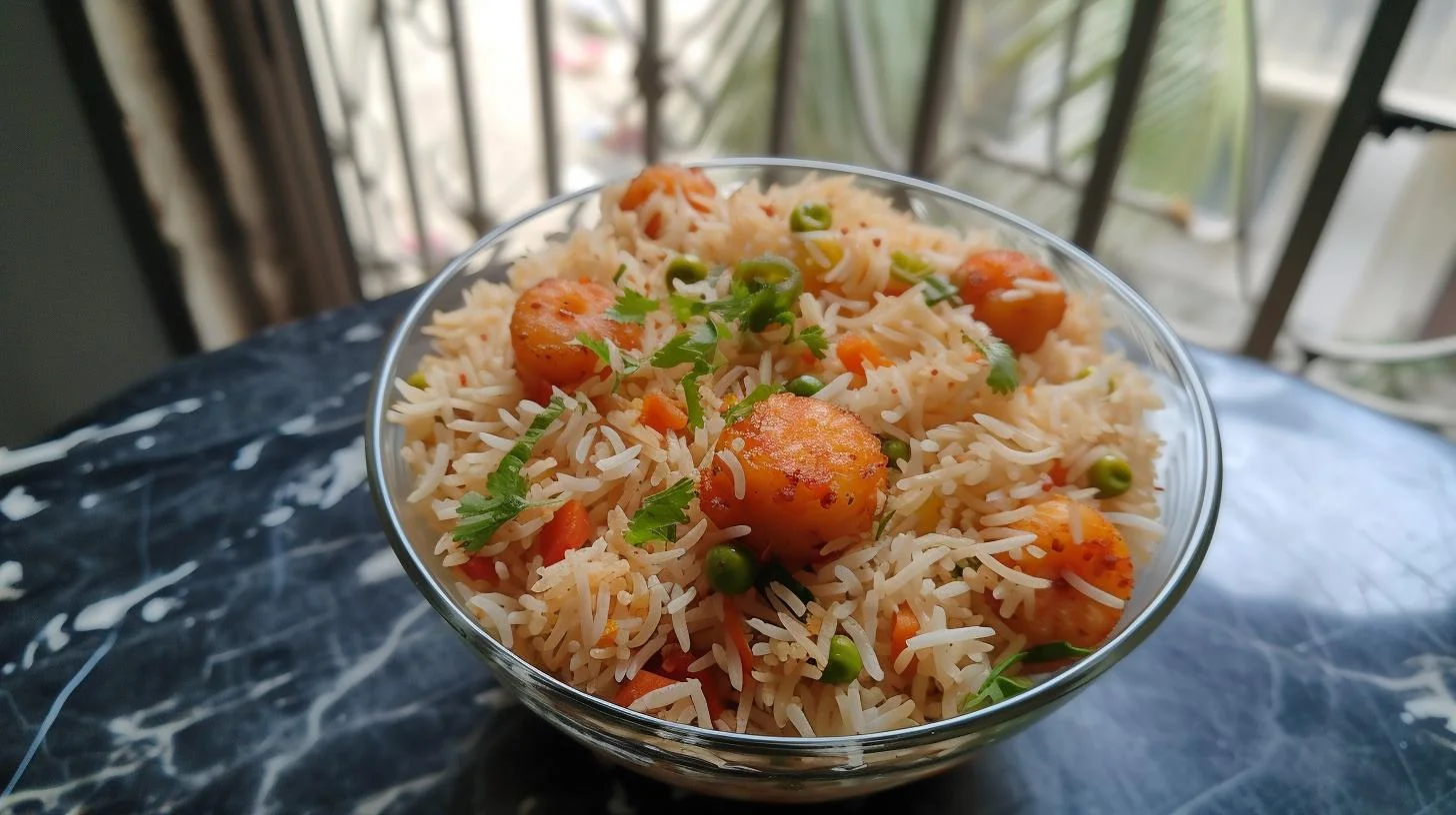 Delicious Manchurian Rice Recipe in Hindi