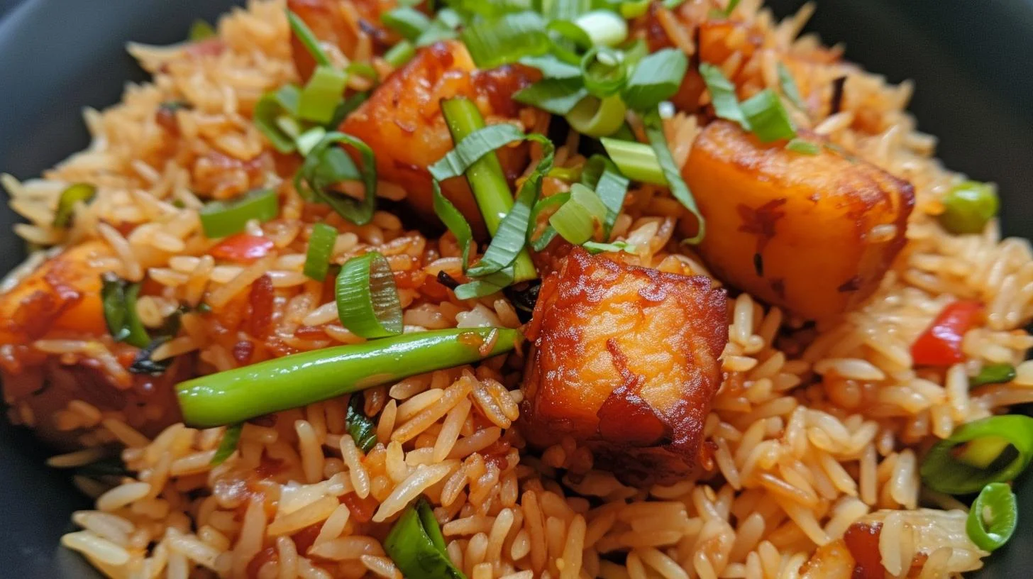 Step-by-Step Manchurian Rice Recipe in Hindi