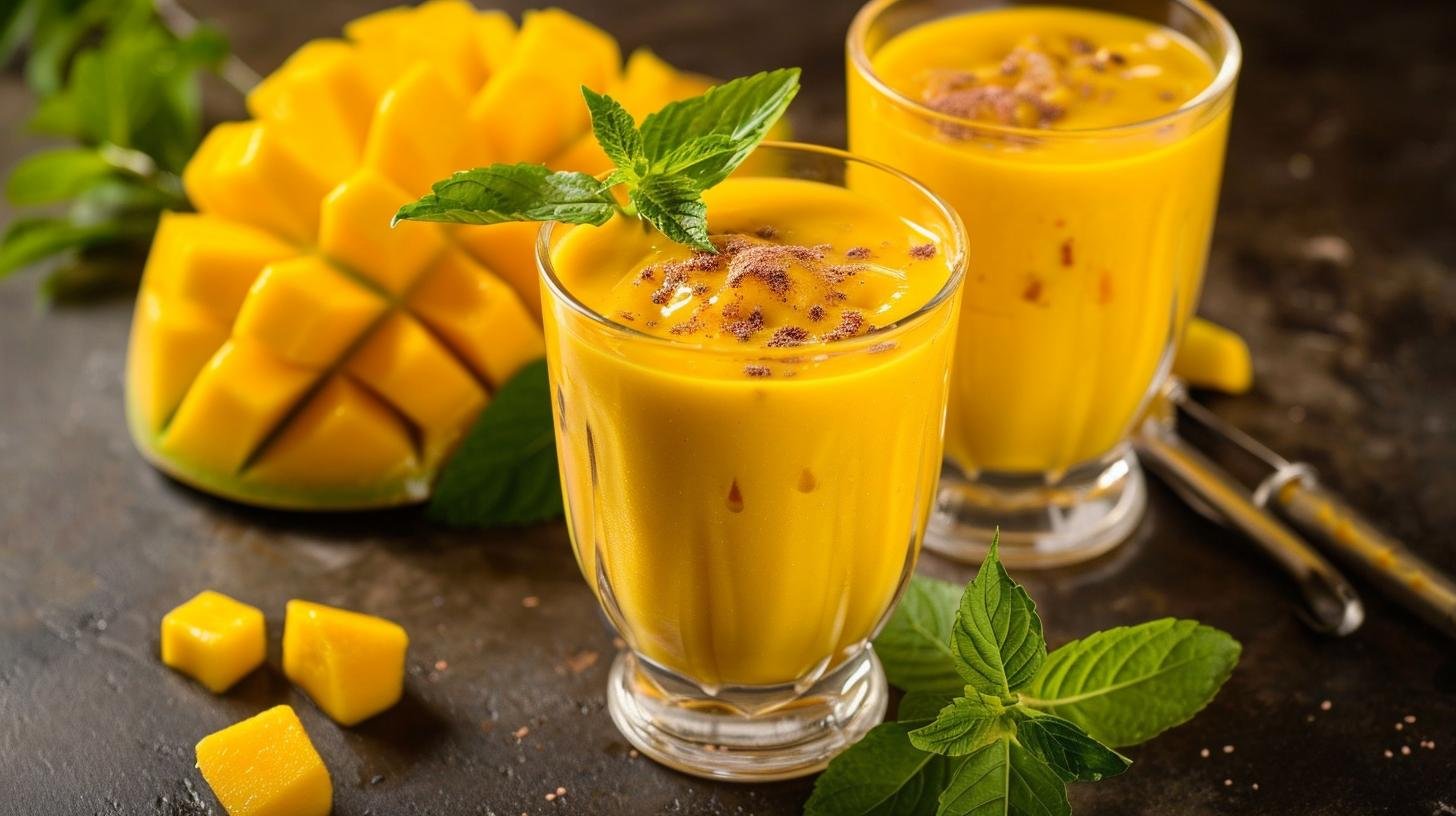 Step-by-step Mango Shake Recipe in Hindi