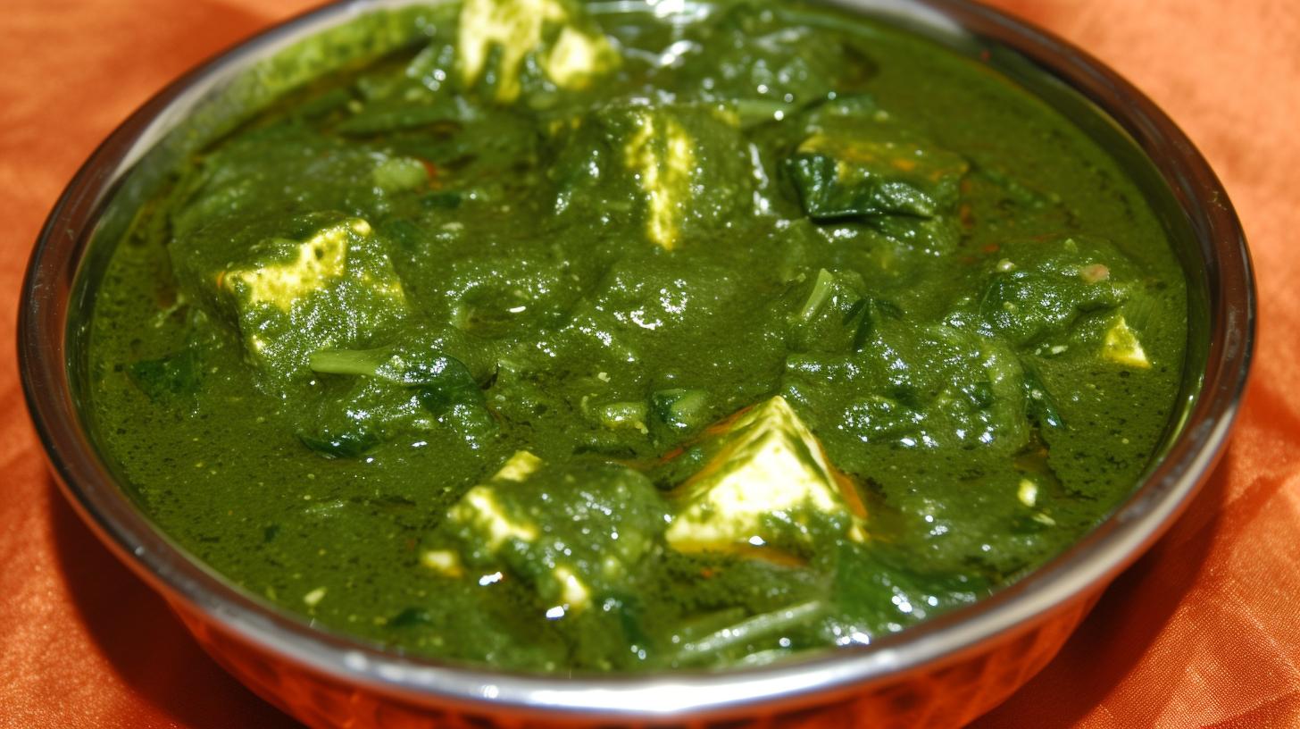 Easy-to-make Palak Paneer recipe in Gujarati