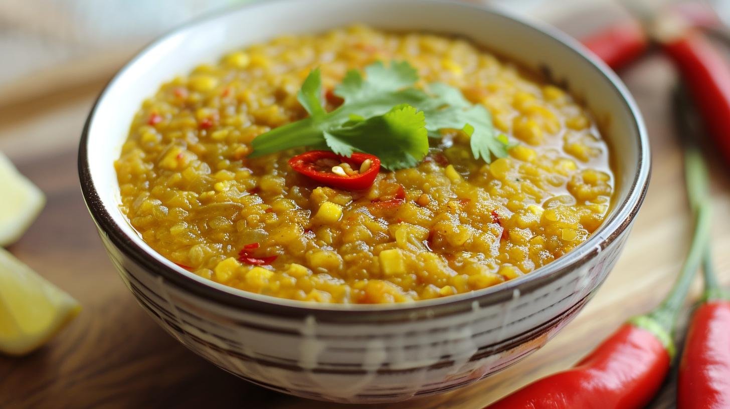 Hindi recipe for preparing delicious Sambar at home