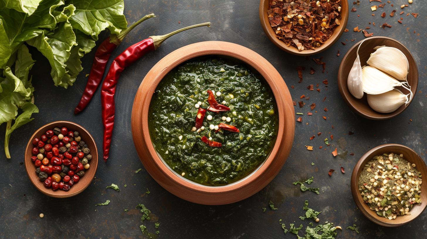 Delicious Sarson Ka Saag Recipe in English with Fresh Mustard Greens