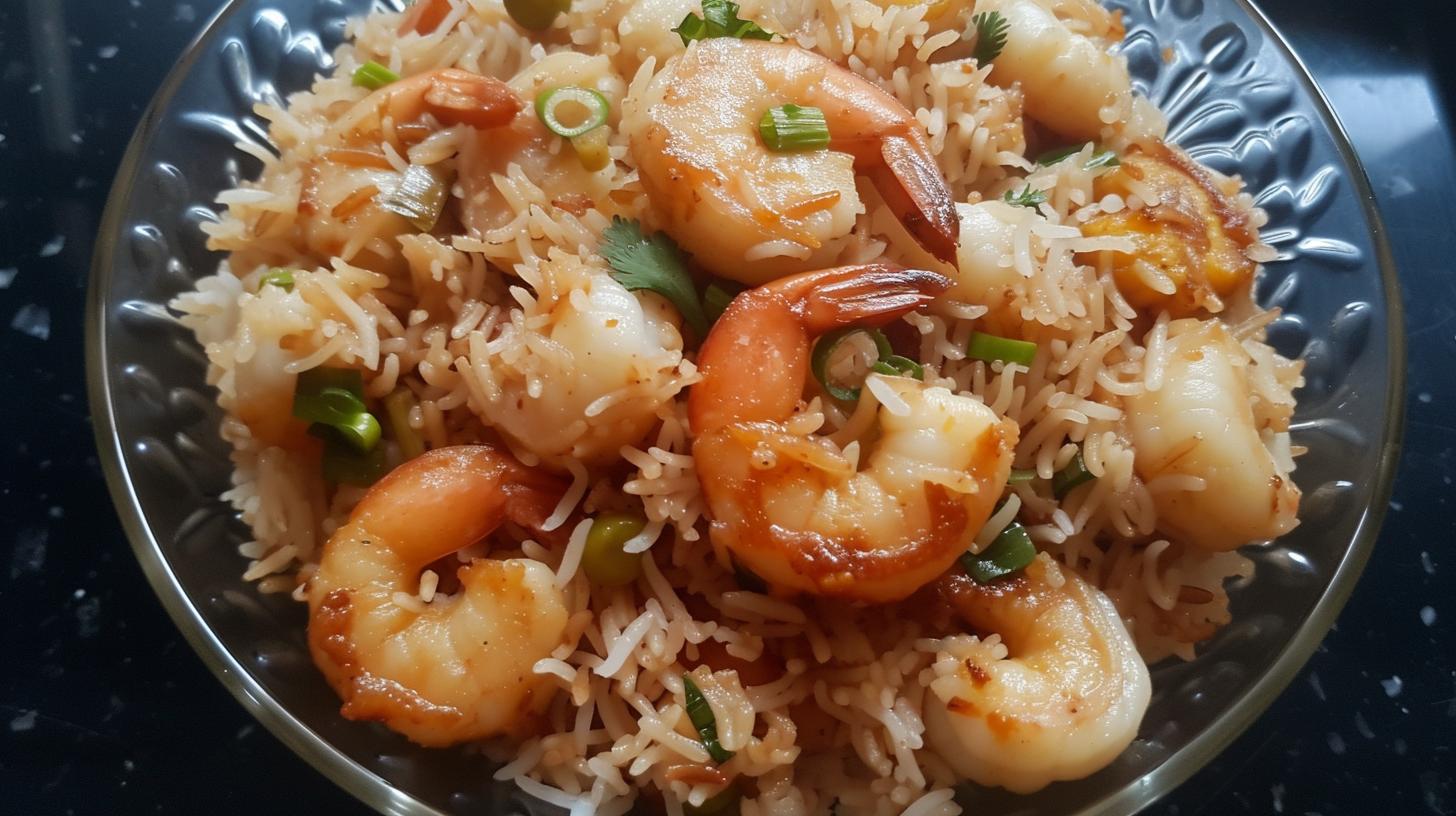 Learn how to make a simple pulao without veggies