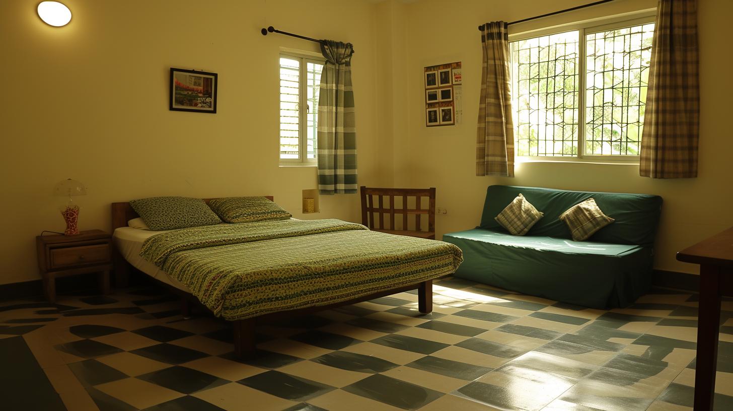 Comfortable single room PG in Chennai with food