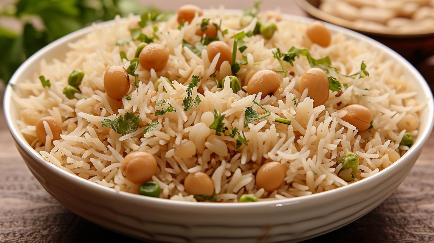 Traditional soya bean pulao recipe in Hindi for a tasty meal
