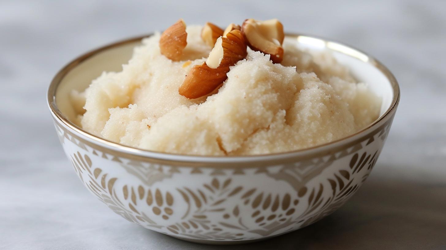 Traditional Suji Halwa Recipe with Milk
