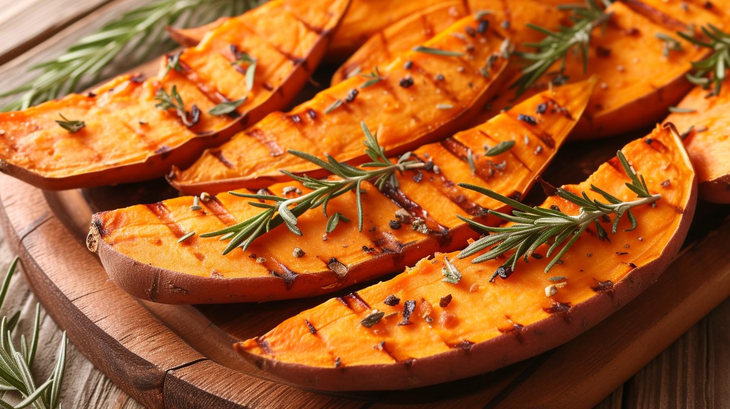 Healthy sweet potato recipe for fasting