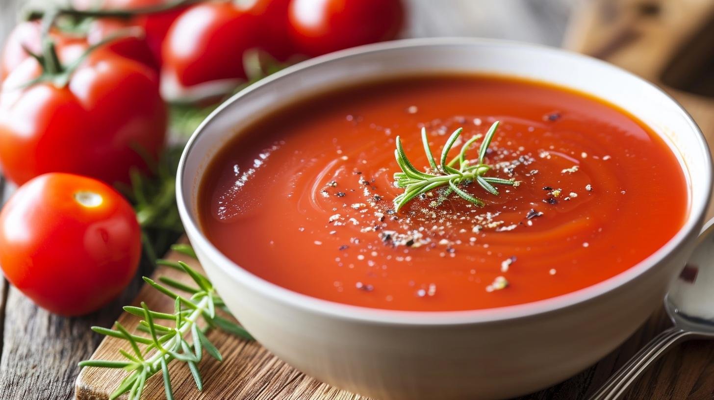 Learn to make tomato soup by Sanjeev Kapoor