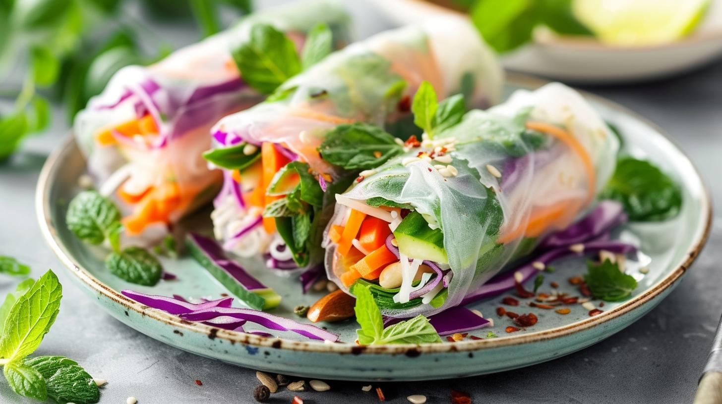 Authentic Veg Spring Roll Recipe in Hindi