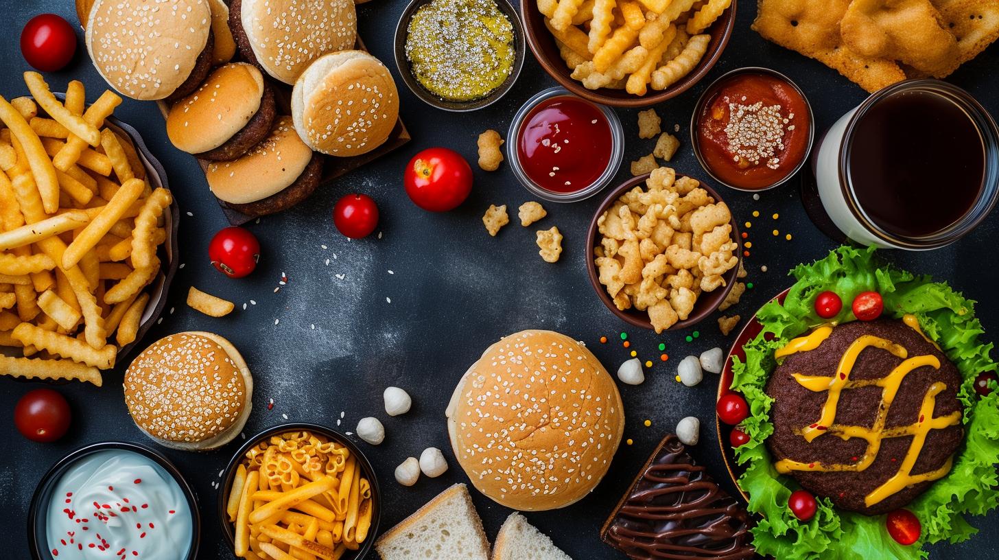 Discover the effects of junk food in Hindi through these 10 descriptive lines