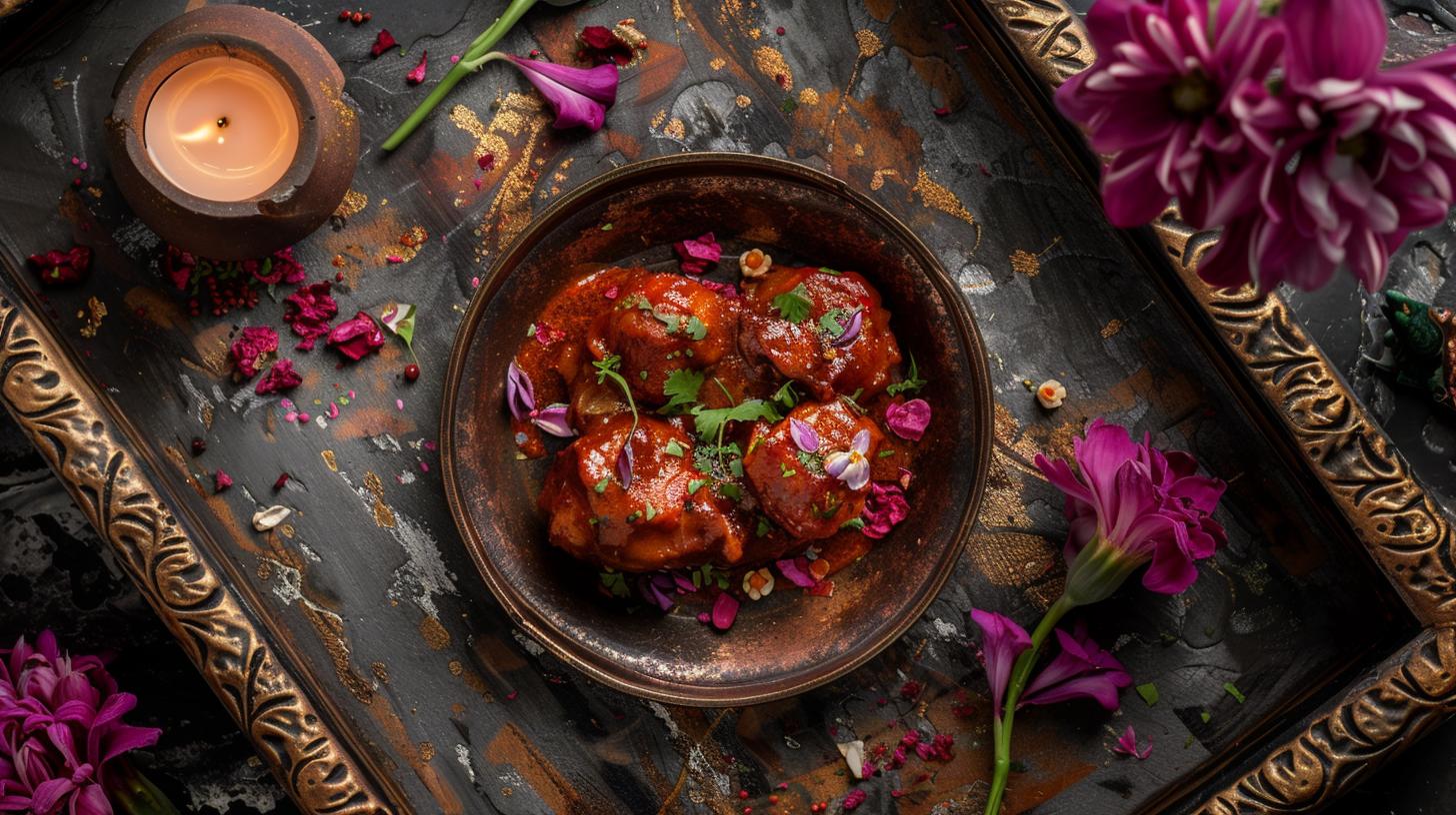Tantalizing Andhra style chilli chicken for a fiery feast
