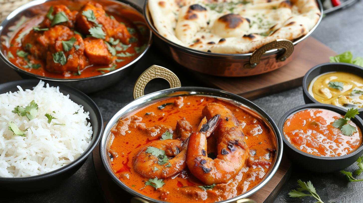 Bright and diverse colors in Gujarati Rasoi Show recipes