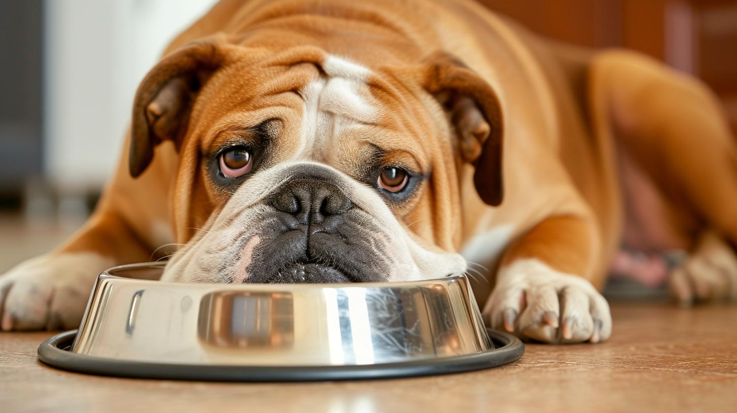 Nutrient-dense dog food for gaining weight