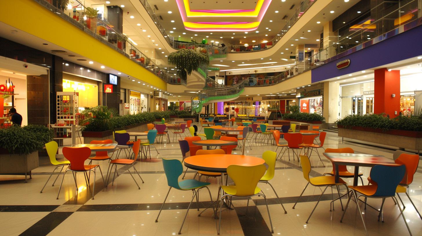 Savor the flavors at ELANTE MALL Chandigarh Food Court, a culinary destination for all
