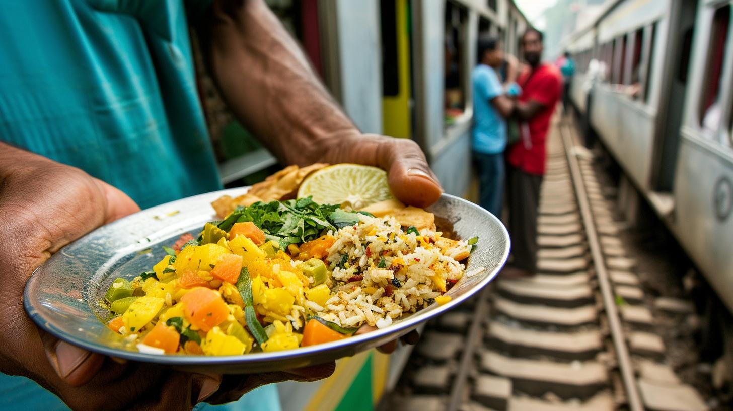 Experience seamless food delivery in train at Ahmedabad with our top-rated service