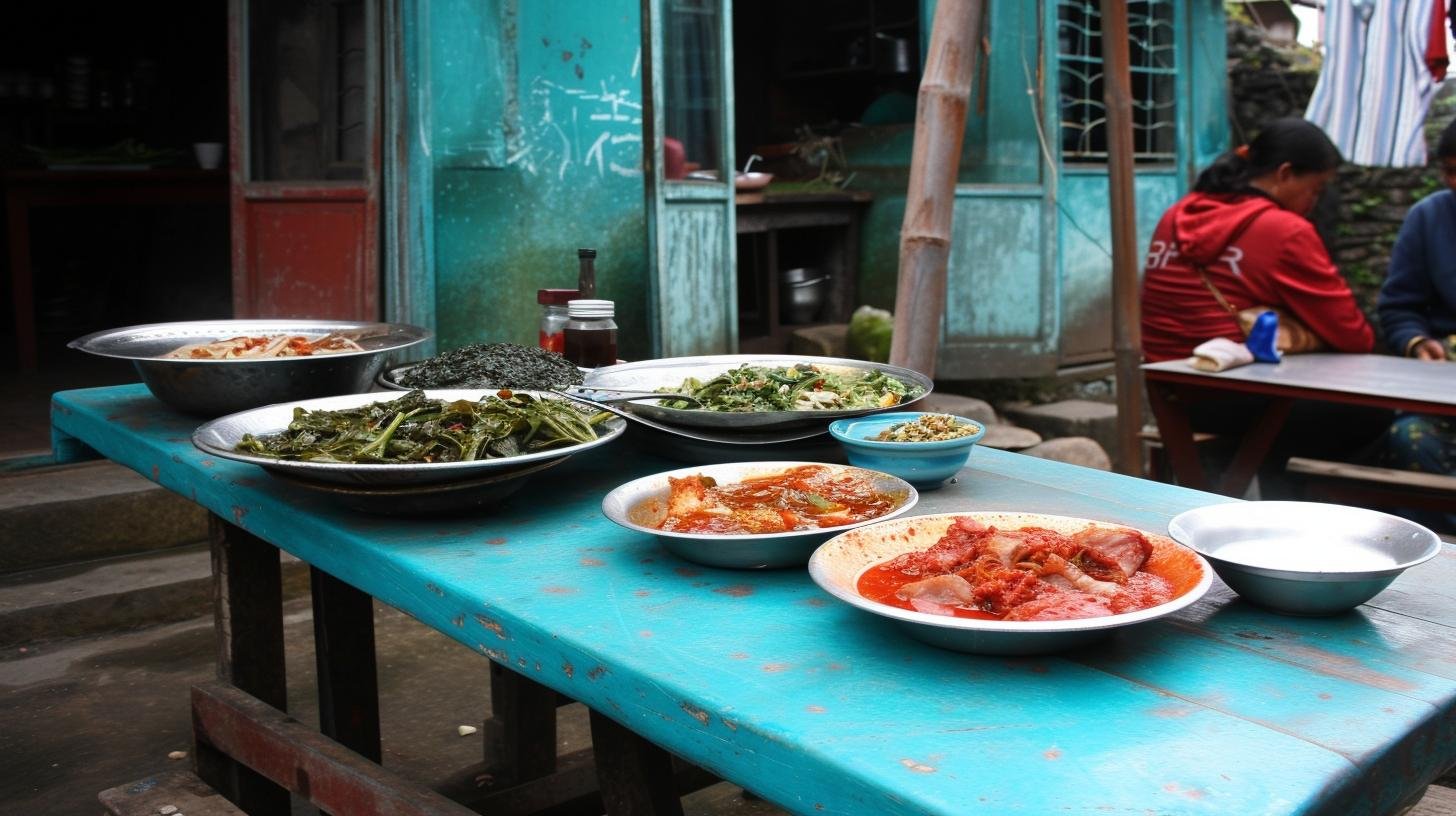 Traditional food and flavors of Sikkim