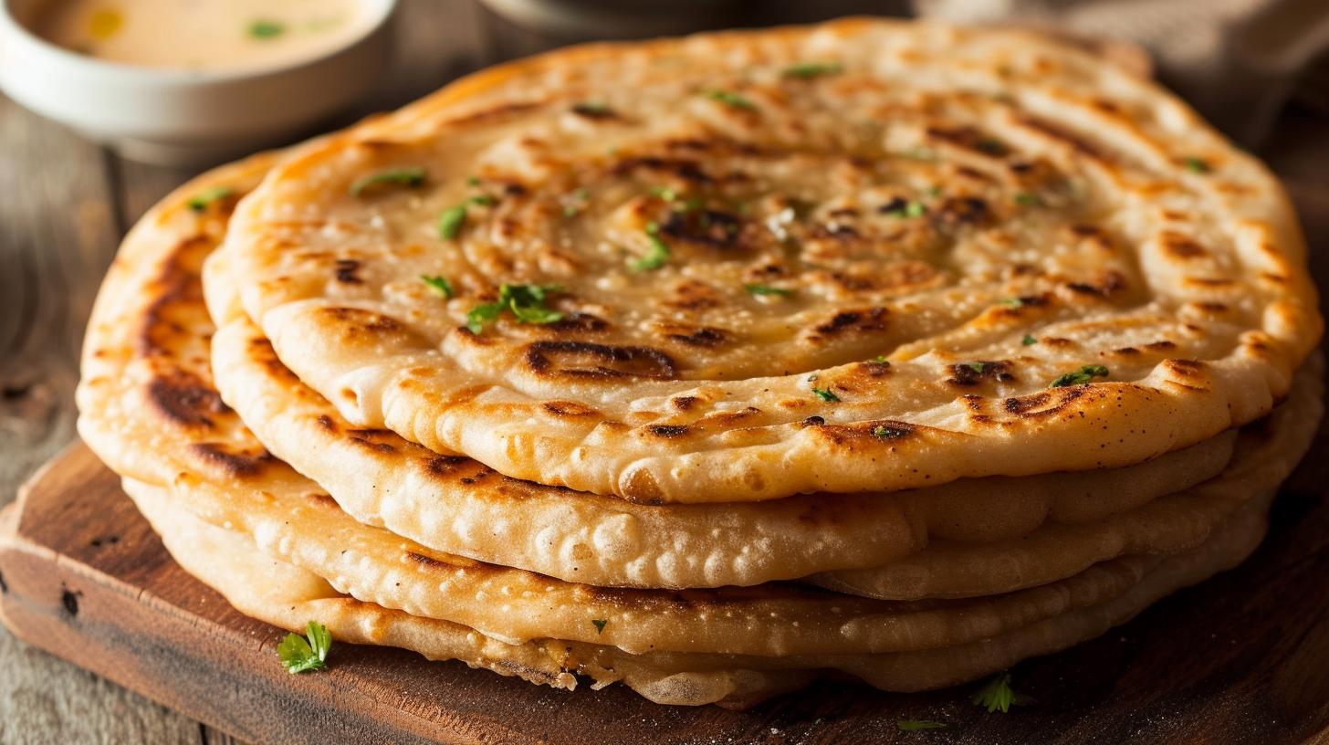 Easy-to-follow Garlic Paratha Recipe in Hindi