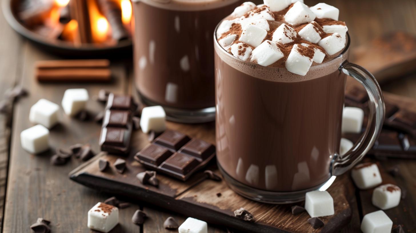 Easy hot chocolate recipe in Hindi