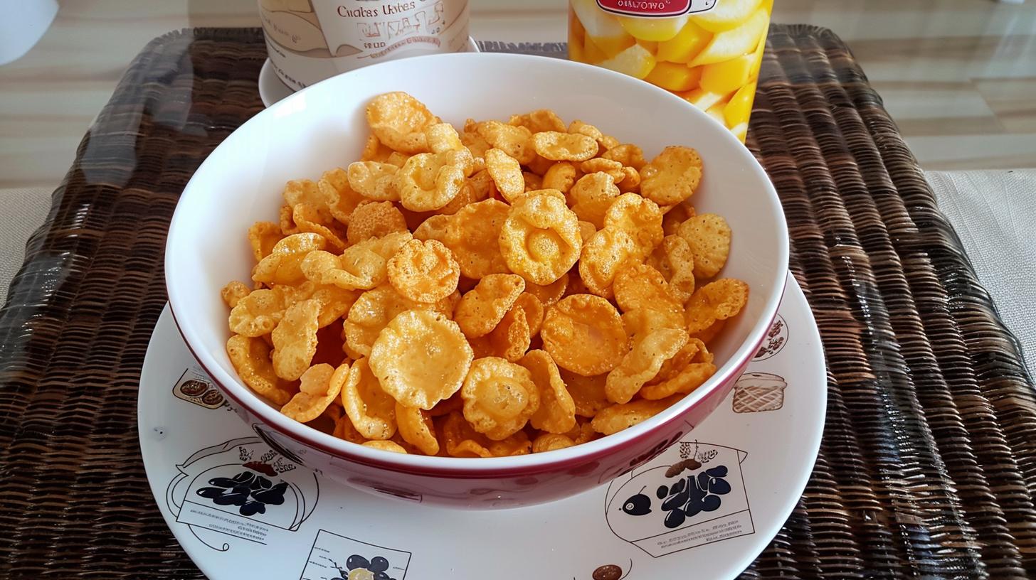How to Make Corn Flakes with Milk