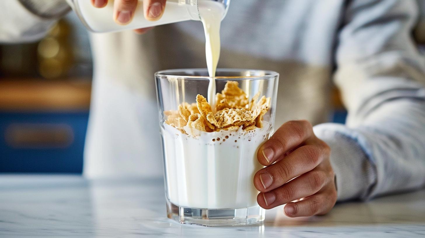 How to Make Corn Flakes with Milk