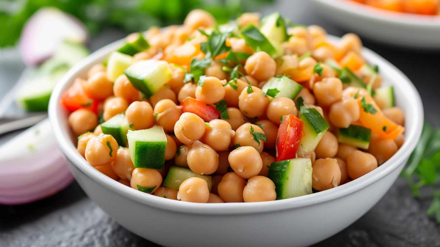 Healthy Indian Chickpea Salad Recipes