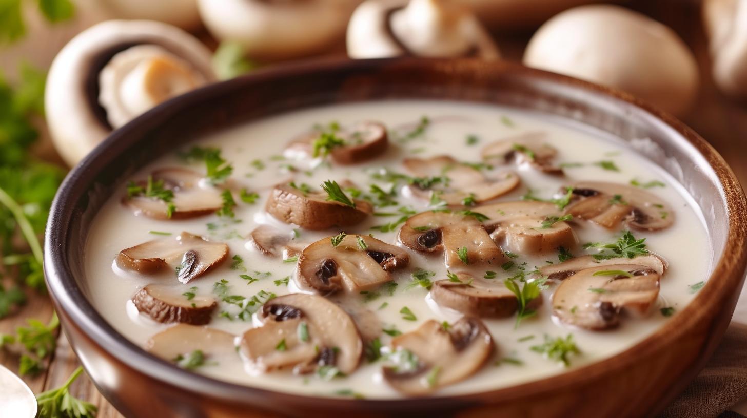 Authentic mushroom soup recipe in Hindi