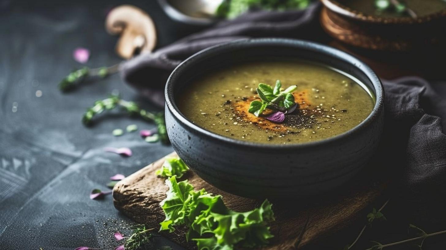 Traditional mushroom soup recipe in Hindi