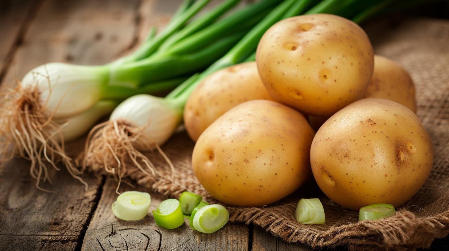 Easy-to-Make Potato and Spring Onion Recipe