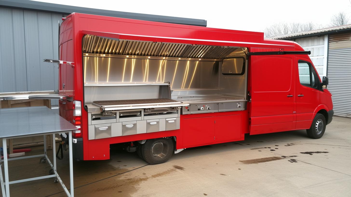 Check out this second hand food van for sale, great condition