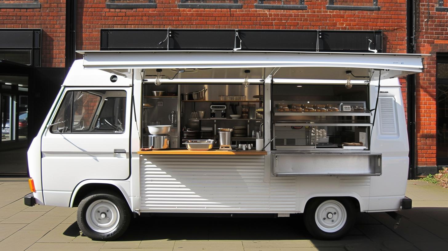 Affordable second hand food van for sale- perfect for start-ups