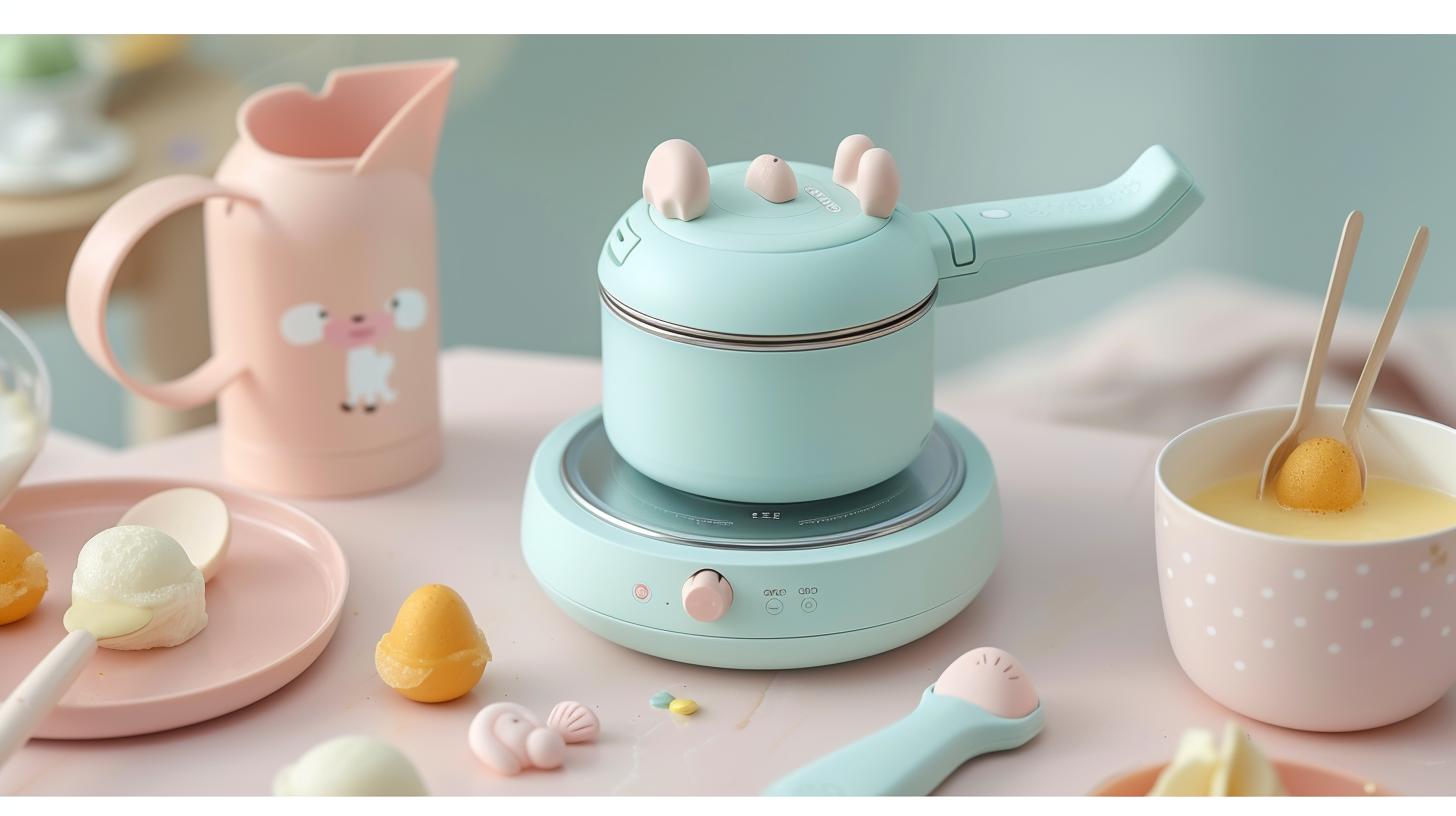 Convenient small cooker for baby food preparation